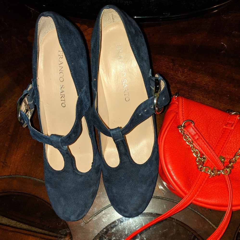 Blue 💙 Suede Shoes